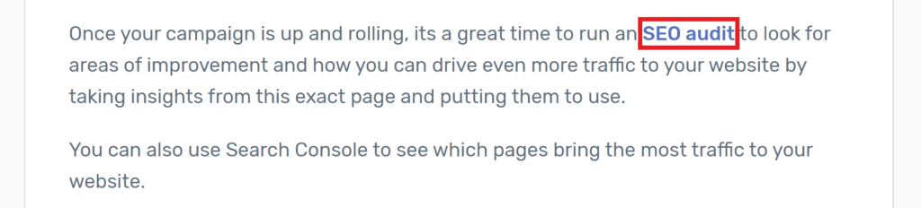internal linking
